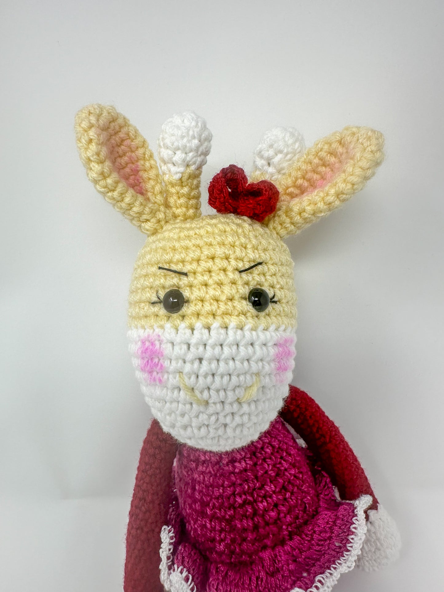 Jirafa wine pijama Amigurumi