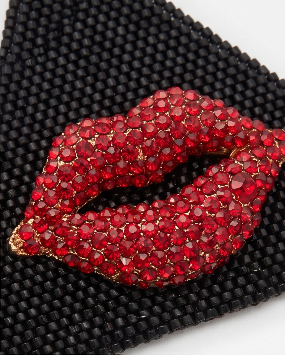Kiss — Miyuki Crystal Earrings