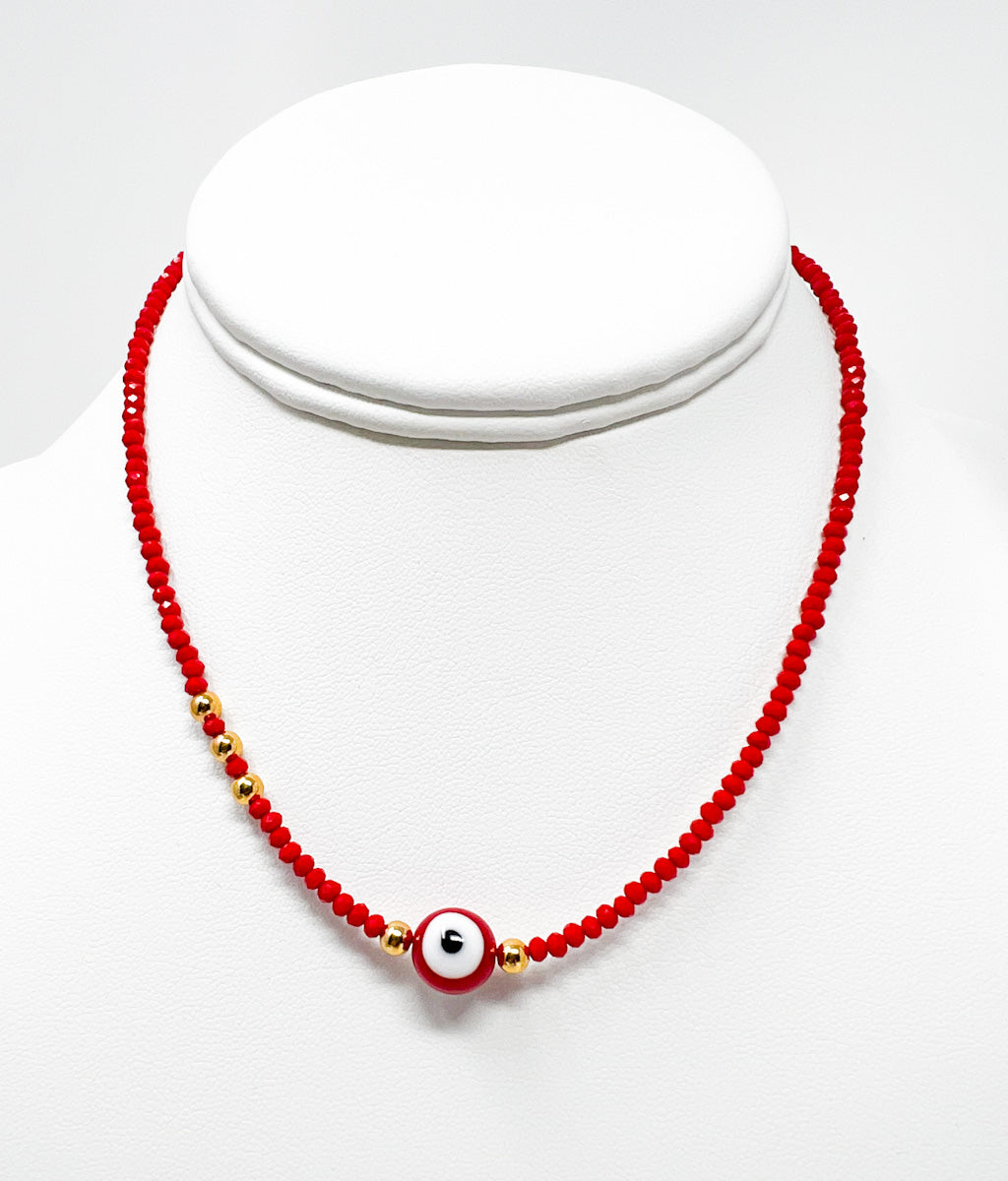 Red Crystal Necklace